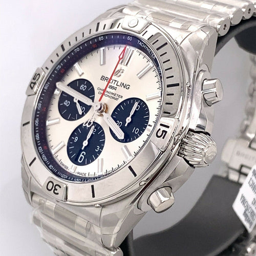 Breitling Chronomat B01-42 42mm Steel Watch AB0134101G1A1