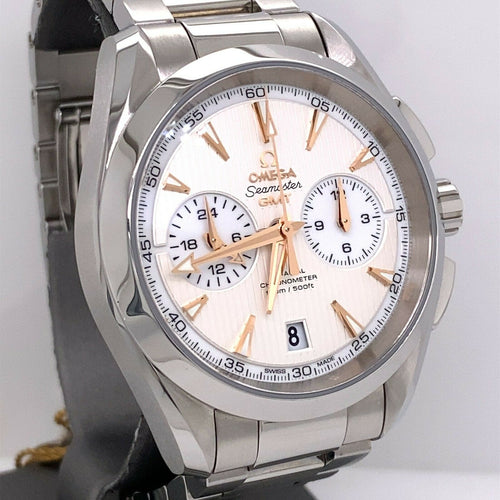 Omega Seamaster AQUA TERRA 150M- COAXIAL GMT CHRONOGRAPH 43m, 231.10.43.52.02.001