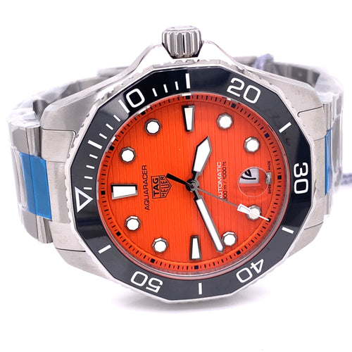 TAG HEUER AQUARACER PROFESSIONAL 300 ORANGE DIVER 43mm, WBP201F.BA0632