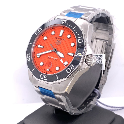 TAG HEUER AQUARACER PROFESSIONAL 300 ORANGE DIVER 43mm, WBP201F.BA0632