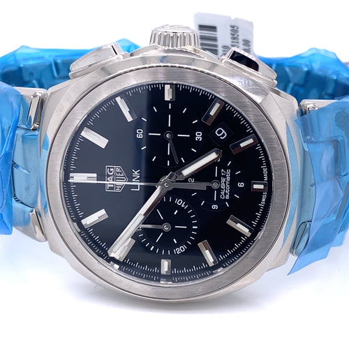 TAG HEUER LINK Automatic Chronograph 41MM WATCH, CBC2110.BA0603