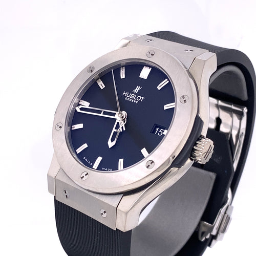 Hublot Classic Fusion Titanium & Ziconium 42mm Pre-owned Automatic Watch
