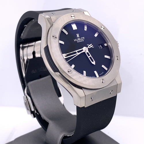 Hublot Classic Fusion Titanium & Ziconium 42mm Pre-owned Automatic Watch