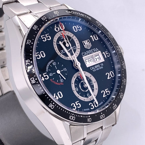 TAG HEUER Carrera AUTOMATIC 43MM WATCH, CV2A10EWY5451