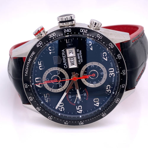 TAG HEUER Carrera AUTOMATIC 43MM WATCH, CV2A1E.FC6301