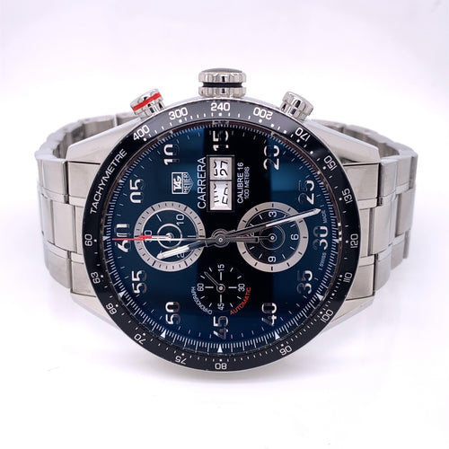 TAG HEUER Carrera AUTOMATIC 43MM WATCH, CV2A10EWY5451