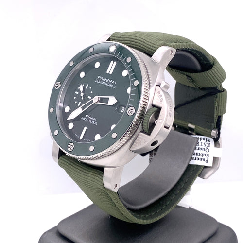 Panerai Submersible QuarantaQuattro eSteel Verde Smerald PAM01287