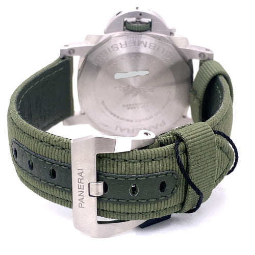 Panerai Submersible QuarantaQuattro eSteel Verde Smerald PAM01287