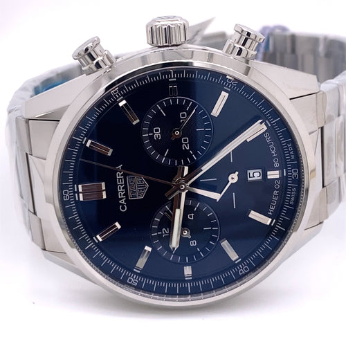 TAG HEUER Carrera AUTOMATIC CHRONOGRAPH 42MM WATCH, CBN2011.BA0642