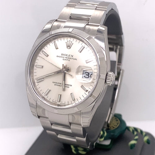 Pre-Owned Rolex Oyster Perpertual Date Automatic 34mm Watch, 115210 philadelphia