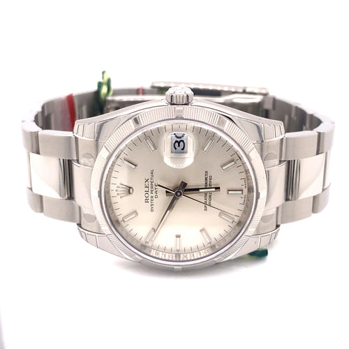 Pre-Owned Rolex Oyster Perpertual Date Automatic 34mm Watch, 115210 philadelphia