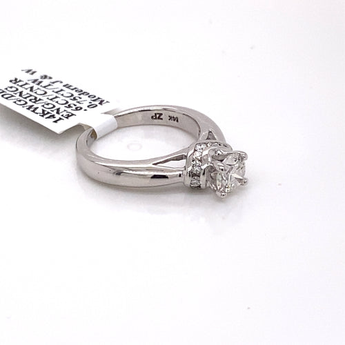 14k White Gold 0.75 CT Diamond Engagement Ring