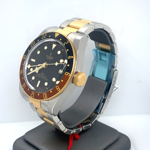 Tudor Black Bay GMT S&G 41mm Steel & Yellow Gold Watch, M79833MN-0001