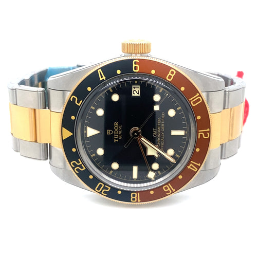 Tudor Black Bay GMT S&G 41mm Steel & Yellow Gold Watch, M79833MN-0001