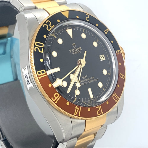 Tudor Black Bay GMT S&G 41mm Steel & Yellow Gold Watch, M79833MN-0001