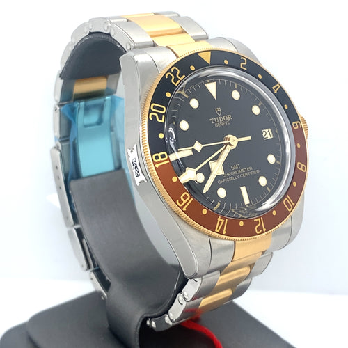 Tudor Black Bay GMT S&G 41mm Steel & Yellow Gold Watch, M79833MN-0001