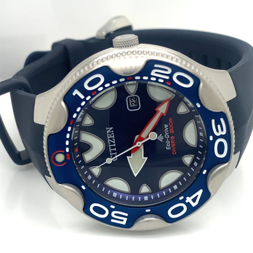 Citizen Promaster Dive Eco Drive 46mm Stainless Steel Watch, BN0231-01L