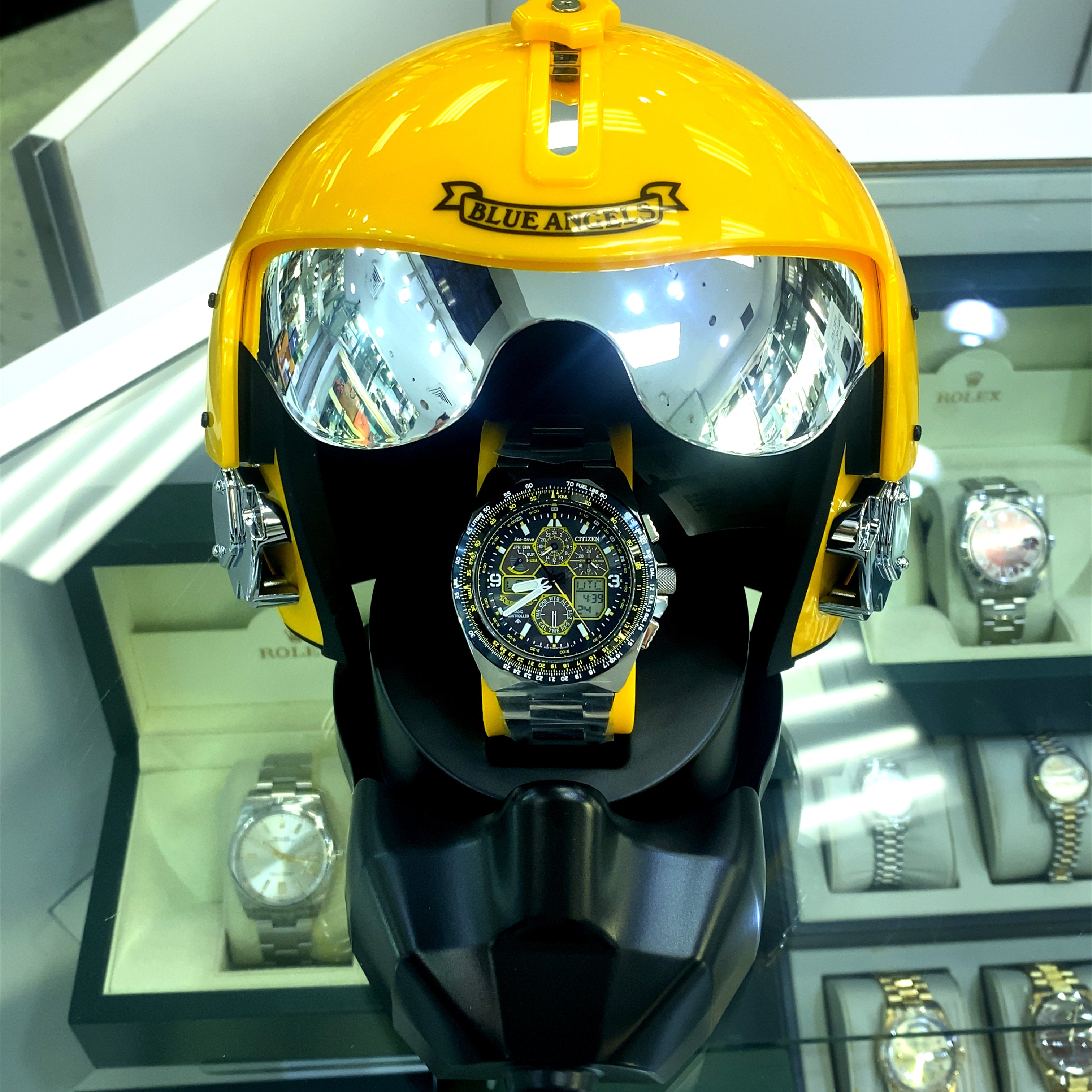 Citizen Promaster Skyhawk A-T Blue Angels 46mm Steel Chronograph