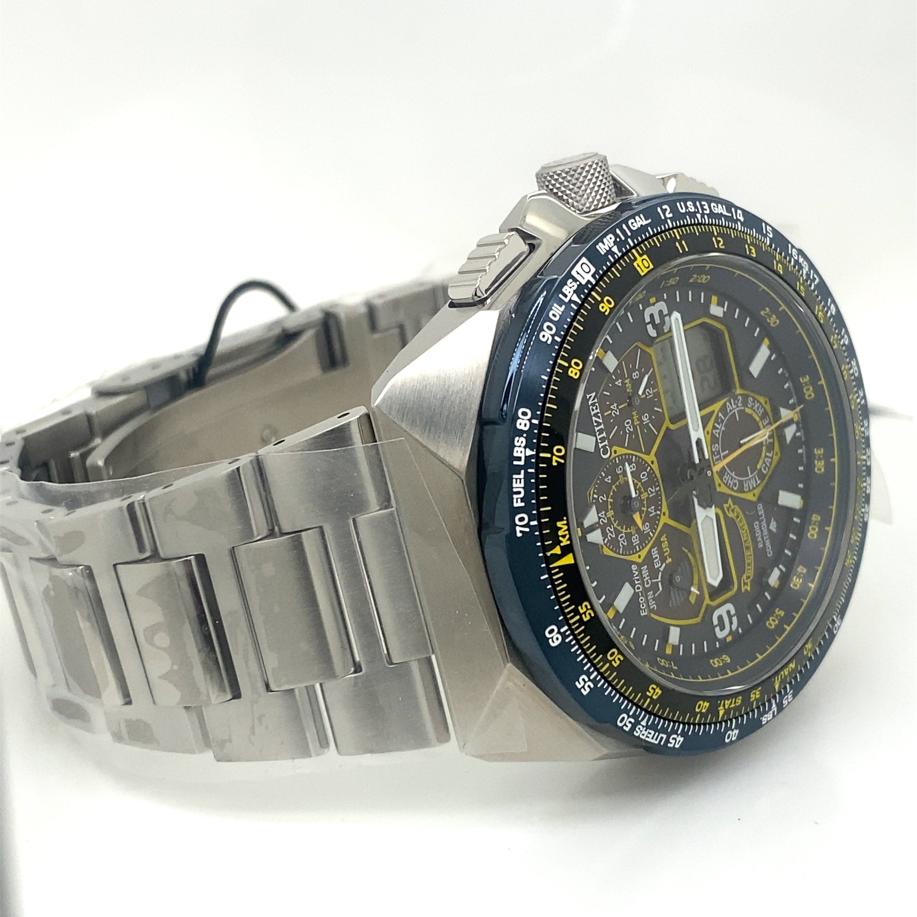 Citizen Promaster Skyhawk A-T Blue Angels 46mm Steel Chronograph