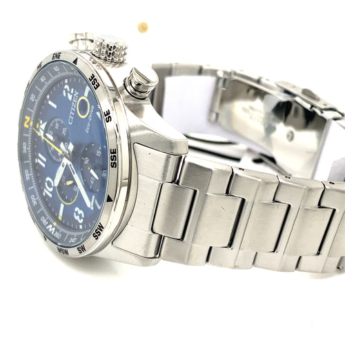 Citizen Core Collection 43mm Stainless Steel & Blue Dial Watch, CA0790-59L