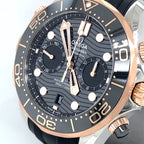 Omega Seamaster Diver 300 Co-Axil Master Steel & Gold 44mm Watch, 21022445101001