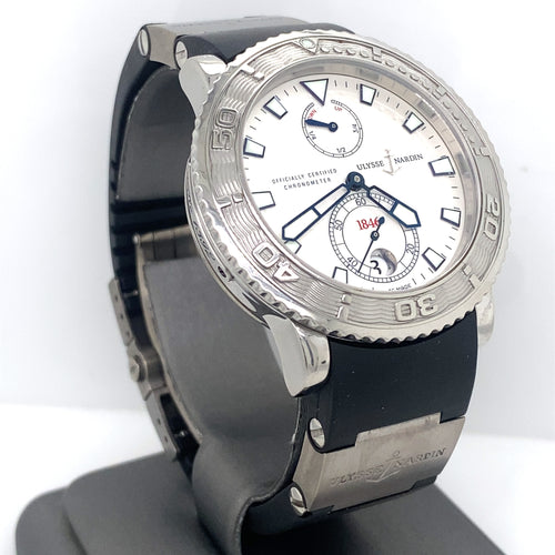 Ulysse Nardin Maxi Marine Diver Steel 40mm Watch, 263-51-7