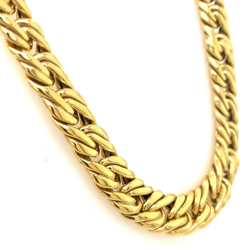 14k Yellow Gold Ladies Fancy Necklace