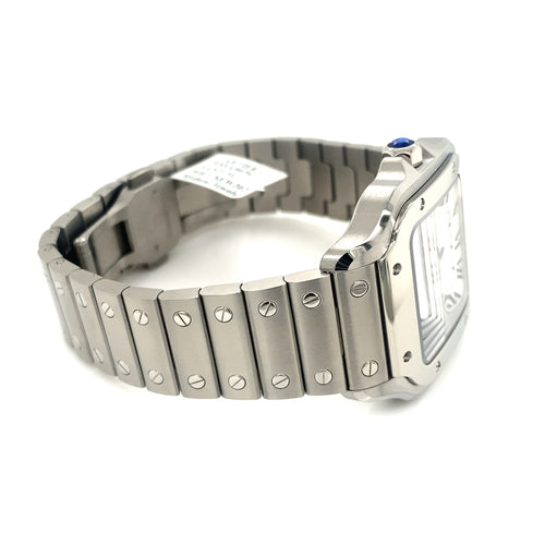Cartier Santos De Cartier Medium 35.1mm Steel Watch, WSSA0029