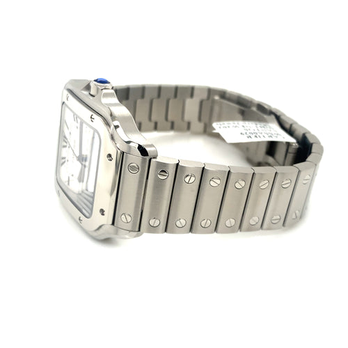 Cartier Santos De Cartier Medium 35.1mm Steel Watch, WSSA0029