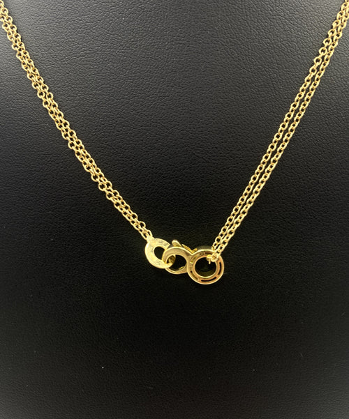 Damiani 18k Yellow Gold 0.52CT Diamond Necklace