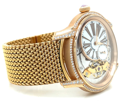 Audemars Piguet Millenary Rose Gold Diamond  39.5mm Watch, 77247OR.ZZ.1272OR.01