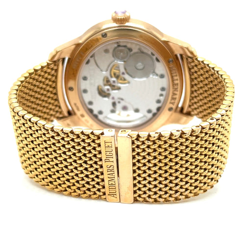 Audemars Piguet Millenary Rose Gold Diamond  39.5mm Watch, 77247OR.ZZ.1272OR.01