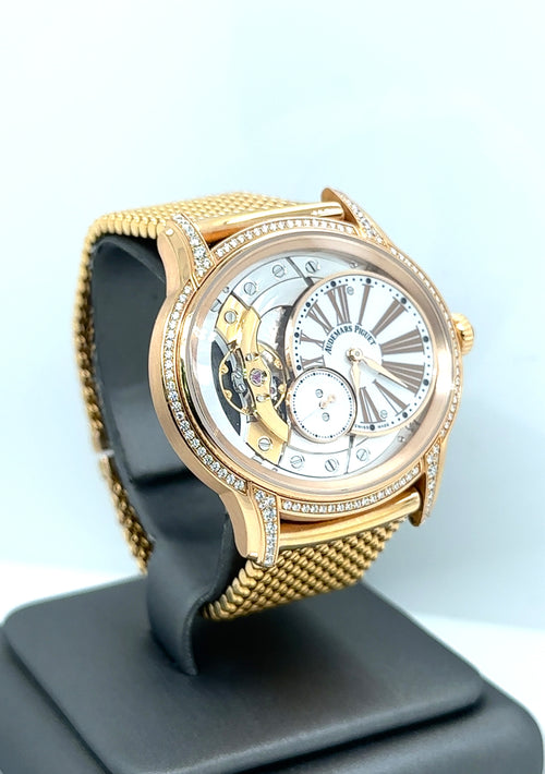 Audemars Piguet Millenary Rose Gold Diamond  39.5mm Watch, 77247OR.ZZ.1272OR.01