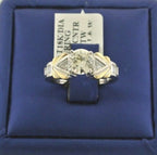 Platinum & 18k Y.G. 1.50 CT Diamond Engagement Ring, Size 6, 10.3gm