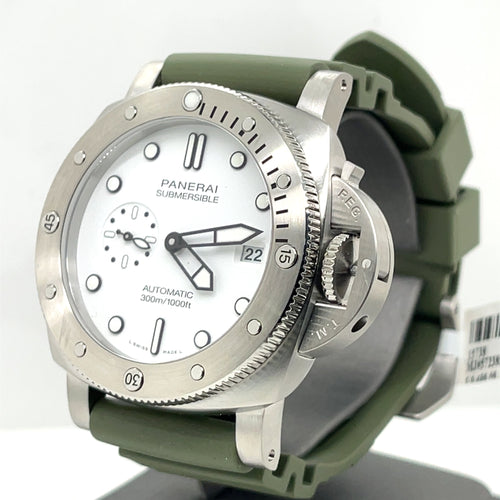 Panerai Automatic Submersible QuarantaQuattro Bianco, 44mm