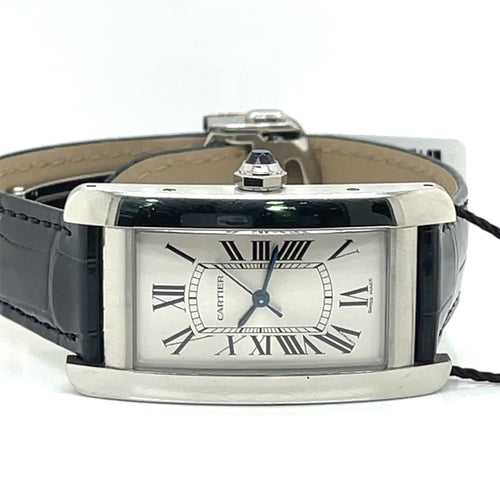 Cartier TANK AMÉRICAINE Medium Steel Watch