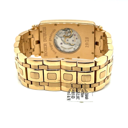 Roger Dubuis Much More Small Size Rose Gold on Bracelet w/ Diamonds
