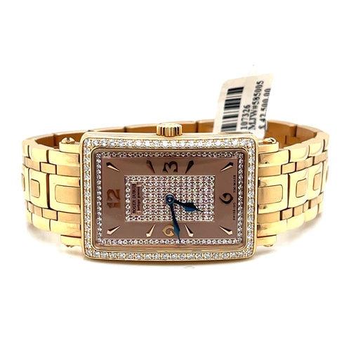 Roger Dubuis Much More Small Size Rose Gold on Bracelet w/ Diamonds