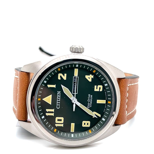 Citizen Garrison Eco Drive 42MM Titanium Watch