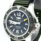 Breitling Superocean II Automatic Green Dial Men's Watch, 44mm