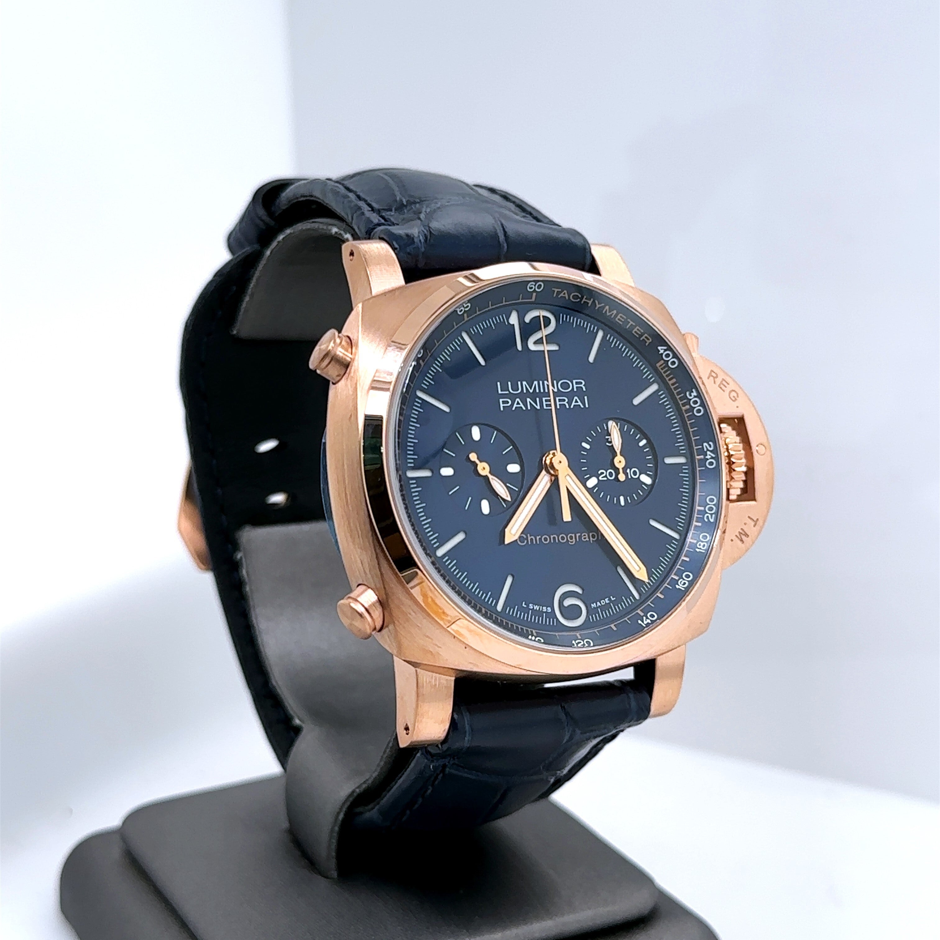Panerai Luminor Chrono Goldtech™ Blu Notte- 44mm - Brand New !
