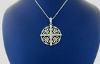 18k White Gold 0.75 CT Diamond Cross Pendant, 5.4gm, 18"