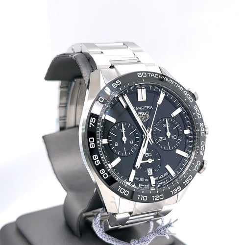 TAG HEUER Carrera Automatic Chronograph 44mm Watch CBN2A1B.BA0643- Brand New!