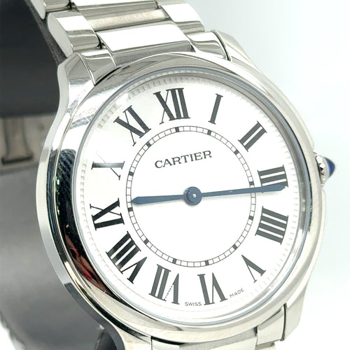 Cartier Ronde Must de Cartier 36mm Stainless Steel Watch, WSRN0034