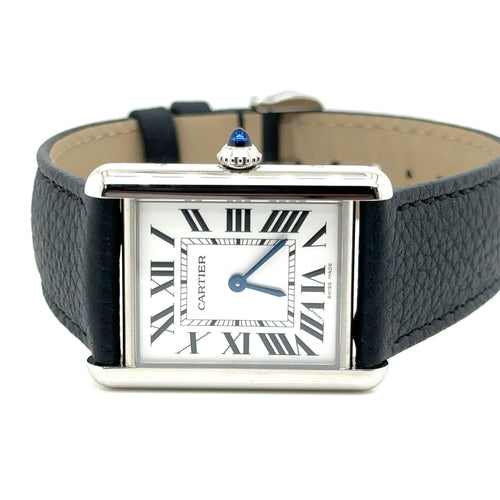 Cartier TANK Must Large Steel Womans Watch, WSTA0041