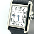 Cartier TANK Must Small Steel Womans Watch, WSTA0042