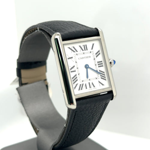 Cartier TANK Must Large Steel Womans Watch, WSTA0041