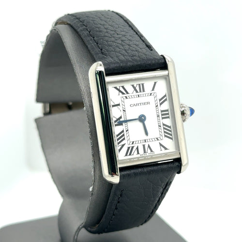 Cartier TANK Must Small Steel Womans Watch, WSTA0042