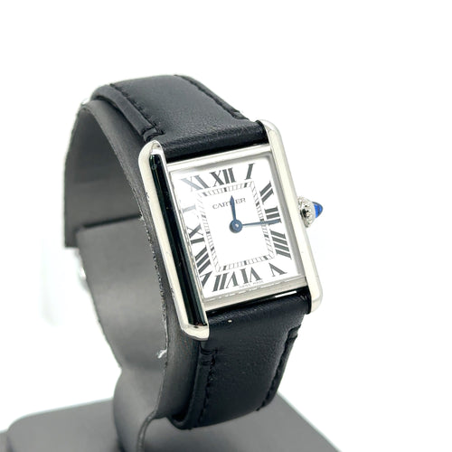 Cartier TANK Must Small Steel Womans Watch, WSTA0060