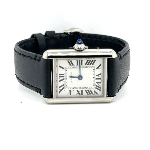 Cartier TANK Must Small Steel Womans Watch, WSTA0060